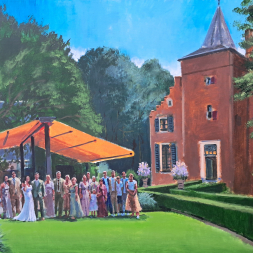 Sfeerimpressie van de locatie, 19 juli 2025, Kasteel Wijenburg 