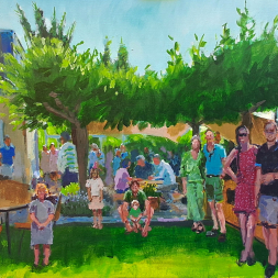 BBQ in de tuin, 28 juni 2025, De Lier