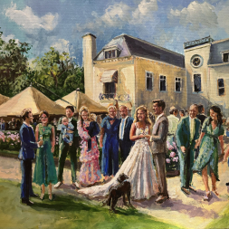 Warm huwelijk in de buitenlucht, 17 mei 2025, Rijswijk
