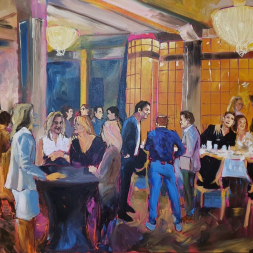 Verjaardagsfeest bij Huis ter Duin, 8 maart 2025 in Noordwijk