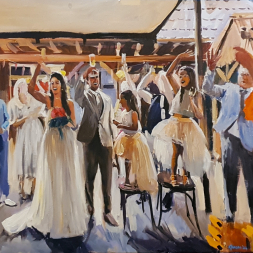 Live Paint proostmoment, 12 juli 2024, Oisterwijk