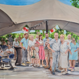 Live paint 40-jarig jubileum, 30 juni 2024, Haaren